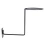 kesoto Motorcycle Accessories Helmet Holder Jacket Hook, Multifunctional Wall Mounted Cloth Display Rack Hanger, Black