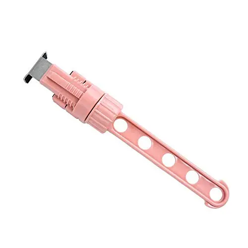 HJYPYJ Magic Hanger,Portable PP Folding Hanger,Adjustable Space-Saving Organizer Hangers, Non-Slip/Pink / 1 pcs HJYPYJ Magic Hanger,Portable PP Folding Hanger,Adjustable Space-Saving Organizer Hangers, Non-Slip/Pink / 1 pcs