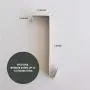 Premium Over The Door Hook 2-Pack. Quality Design Made with Stainless Steel with Beautiful Warm Grey Powder Coated Finish. Great as Towel Hook, Coat Hook, Over Door Hooks Organizer.