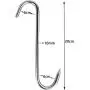 Sinrextraonry 8 Inch Meat Hooks S-Hook Stainless Steel Meat Processing Butcher Hook Pot Hooks Sinrextraonry 8 Inch Meat Hooks S-Hook Stainless Steel Meat Processing Butcher Hook Pot Hooks