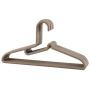 zyca - 40 Pack - U Slide Hangers - Brown