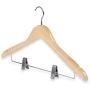 ZXL Solid Wood Belt Clip Hanger Wooden Adult Suit Clothes Rack Home Seamless Non-Slip Clothing Hanging Clothes Support 10 Pack ZXL Solid Wood Belt Clip Hanger Wooden Adult Suit Clothes Rack Home Seamless Non-Slip Clothing Hanging Clothes Support 10 Pack
