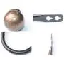 QUUPY 1Pair(2PCS) Round Shape Curtain Tassel Hanger Holder Decorative Curtain Holdback Wall Hook Clothes Hat Towel Coat Hanger Hook Iron Metal for Bathroom and Living Room (Black) QUUPY 1Pair(2PCS) Round Shape Curtain Tassel Hanger Holder Decorative Curtain Holdback Wall Hook Clothes Hat Towel Coat Hanger Hook Iron Metal for Bathroom and Living Room (Black)