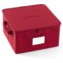 Covermates ? 12 Inch Zip-Top Storage Boxes - 12W x 12D x 10H ? 2 YR Warranty ? Year Around Protection - Scarlett Red