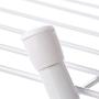 XQY Drying Rack Hangers Airer Indoor Towel Rack White Iron Outdoor Balcony Drying Rack Floorstanding Folding Hanger Clothes Rack