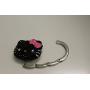 AYREELS 3D Black W/Pink Bow Rhinestone Black Foldable Hello Kitty Purse Holder, Purse Hook, Handbag Hanger, Purse Table Hook AYREELS 3D Black W/Pink Bow Rhinestone Black Foldable Hello Kitty Purse Holder, Purse Hook, Handbag Hanger, Purse Table Hook