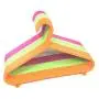 Set of 40 Plastic Children Hanger Assorted Colors, Hot Pink, Orange,Green,White, 11" Wide Kids Hangers Set of 40 Plastic Children Hanger Assorted Colors, Hot Pink, Orange,Green,White, 11" Wide Kids Hangers