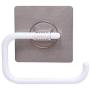 Inchant Toilet Paper Roll Holder Self Adhesive, Wall Mount, No Screws, No Drill, Washable, Restickable, Reusable Plastic Towel Ring with Open Half Design - Dish Cloth, Tea Towel Hanger Rack