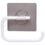 Inchant Toilet Paper Roll Holder Self Adhesive, Wall Mount, No Screws, No Drill, Washable, Restickable, Reusable Plastic Towel Ring with Open Half Design - Dish Cloth, Tea Towel Hanger Rack