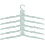 Yosooo Multi-Functional Mini Folding Clothes Hanger Portable Travel Artifact Plastic Drying Rack(5PCS Green) Yosooo Multi-Functional Mini Folding Clothes Hanger Portable Travel Artifact Plastic Drying Rack(5PCS Green)