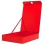 VPACK Files Storage Organizer Boxes, Flip Up Design Easy Clean Filing & Storage Office File Holder Boxes with Lip for Letters, Files, Documents, Papers (Red) VPACK Files Storage Organizer Boxes, Flip Up Design Easy Clean Filing & Storage Office File Holder Boxes with Lip for Letters, Files, Documents, Papers (Red)