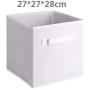 wing Foldable Fabric Storage Cube Storage Boxes Sundries Storage Bin Collapsible Cloth Organizer Baskets,27X27X28Cm-13