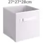 wing Foldable Fabric Storage Cube Storage Boxes Sundries Storage Bin Collapsible Cloth Organizer Baskets,27X27X28Cm-13