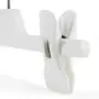 HANGERWORLD 16 White 11inch Plastic Kids Coat Clothes Garment Pants Skirt Baby Toddler Clip Hangers HANGERWORLD 16 White 11inch Plastic Kids Coat Clothes Garment Pants Skirt Baby Toddler Clip Hangers