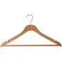 NAHANCO SL70017WB20 17" Slim Line Space Saving Wooden Suit Hanger with Pant Bar (Pack of 20) Natural NAHANCO SL70017WB20 17" Slim Line Space Saving Wooden Suit Hanger with Pant Bar (Pack of 20) Natural