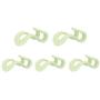 20piece Mini Clothes Hanger Plastic Easy Hook Wardrobe Storage Creative Clothes Holder Hooks Home Closet Organizer Storage Rack Random Color