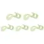 20piece Mini Clothes Hanger Plastic Easy Hook Wardrobe Storage Creative Clothes Holder Hooks Home Closet Organizer Storage Rack Random Color