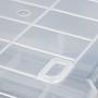 Ziploc WeatherShield 26.5 and 44 Quart Storage Box, 4 Pack, Clear