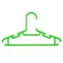 Tosnail 60 Pack Plastic Childrens Hangers Baby Hangers Kids Hangers Toddlers Hangers - Assorted 6 Colors