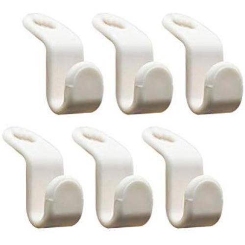 VOSAREA 6pcs Plastic S Shaped Thicken Hooks Hangers Towel Clothes Rack Hook VOSAREA 6pcs Plastic S Shaped Thicken Hooks Hangers Towel Clothes Rack Hook