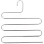 lliang Hangers Clothes Hangers Pants Storage Hangers 5 Layers S Shape Metal Multifunctional Cloth Rack Multilayer Storage Cloth Hanger