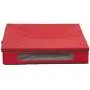 Household Essentials Red 30 inch Wreath Storage Container with Handles Green Household Essentials Red 30 inch Wreath Storage Container with Handles Green