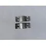 Americas Fence Store Residential Gate Kit (2) 1-5/8" Female Hinges (2) 2-1/2" Male Hinges (1) 1-5/8" Latch Hanger (1) 2-1/2" Fork Latch (6) Carriage Bolts