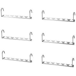 10Pcs Multifunctional Drying Storage Rack Clothes Folding Metal Quick Hanger Organizer Closet Hangers for Clothes Coat Hanger