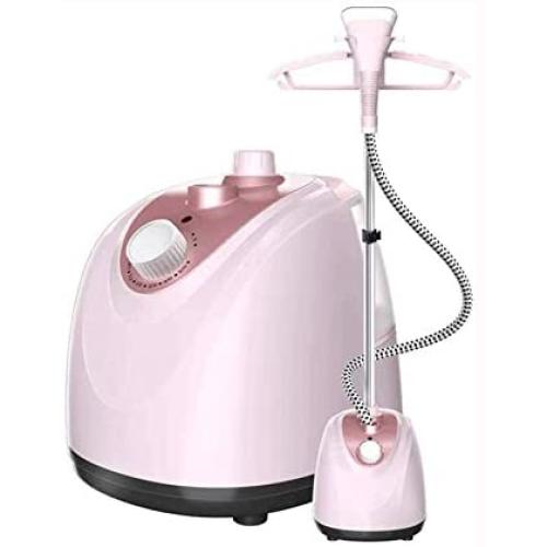 HWZXBCC 1800W,Hanging Ironing Machine, Portable Vertical Mini Electric Clothes Steamer Hand-Held Steam Iron Wrinkles Remover Travel Home Office Fast Heat-Up,Pink HWZXBCC 1800W,Hanging Ironing Machine, Portable Vertical Mini Electric Clothes Steamer Hand-Held Steam Iron Wrinkles Remover Travel Home Office Fast Heat-Up,Pink