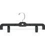 The Great American Hanger Company Matte Black Plastic Bottom Hanger, Boxes of 100 Space Saving Hangers w/ 360 Degree Nickel Swivel Hook for Skirt and Pants The Great American Hanger Company Matte Black Plastic Bottom Hanger, Boxes of 100 Space Saving Hangers w/ 360 Degree Nickel Swivel Hook for Skirt and Pants