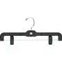 The Great American Hanger Company Matte Black Plastic Bottom Hanger, Boxes of 100 Space Saving Hangers w/ 360 Degree Nickel Swivel Hook for Skirt and Pants The Great American Hanger Company Matte Black Plastic Bottom Hanger, Boxes of 100 Space Saving Hangers w/ 360 Degree Nickel Swivel Hook for Skirt and Pants