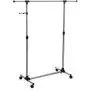 SONGMICS Adjustable Clothes Rack, Rolling Garment Rack, Portable Clothing Rack on Wheels, Blue ULLR01L SONGMICS Adjustable Clothes Rack, Rolling Garment Rack, Portable Clothing Rack on Wheels, Blue ULLR01L