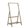 WZP Clothing Display Stand Simple Solid Wood Hanger Floor to Put Clothes Rack,Home Bedroom Mobile Storage Rack Simple Modern Coat Rack Waterproof and Moisture Proof/As Shown / 70Cm WZP Clothing Display Stand Simple Solid Wood Hanger Floor to Put Clothes Rack,Home Bedroom Mobile Storage Rack Simple Modern Coat Rack Waterproof and Moisture Proof/As Shown / 70Cm