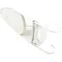 ZITTEE Iron Holder Wall Mount, Ironing Board Hooks for Hanging T-Leg Iron Board, Heat Resistant Iron Rest for Max 5.2 inch Width Iron (White) ZITTEE Iron Holder Wall Mount, Ironing Board Hooks for Hanging T-Leg Iron Board, Heat Resistant Iron Rest for Max 5.2 inch Width Iron (White)