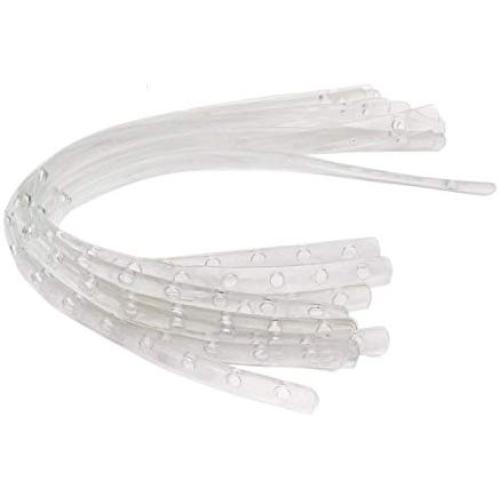esowemsn 36pcs Plastic Transparent Display Hanger Strips,Coordinate Heavy Weight Plastic Clip Strip Displays Stable Hanger Connector (Transparent) esowemsn 36pcs Plastic Transparent Display Hanger Strips,Coordinate Heavy Weight Plastic Clip Strip Displays Stable Hanger Connector (Transparent)