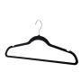 Home-it Premium Velvet Hangers Heavy duty Clothes Hook Swivel 360-Ultra Thin, 50 Pack