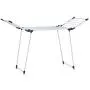 YUBELLES Gullwing Multipurpose Clothes Drying Rack, Dark Grey Rustproof Collapsible Stable Durable Laundry Rack
