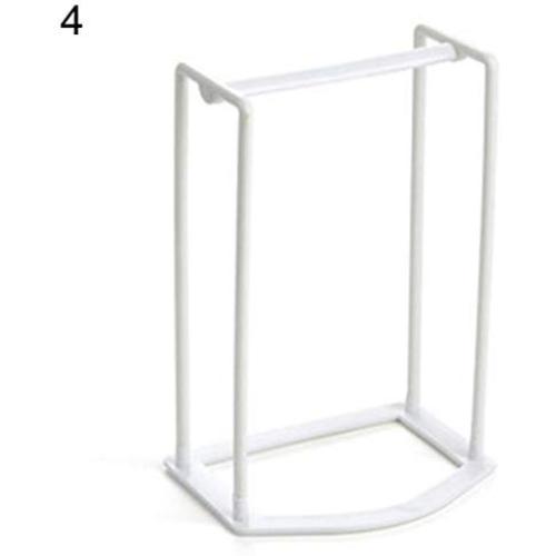 Storage Rack Practical Creative Plastic Clothes Hanger Storage Home Organizer Companion Rack for Home Kitchen - White Storage Rack Practical Creative Plastic Clothes Hanger Storage Home Organizer Companion Rack for Home Kitchen - White