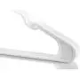 Neaties American Made White Plastic Hangers with Notches, Plastic Clothes Hangers Ideal for Everyday Use, Clothing Standard Hangers, 30pk Neaties American Made White Plastic Hangers with Notches, Plastic Clothes Hangers Ideal for Everyday Use, Clothing Standard Hangers, 30pk