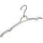 Thick Simplicity Style Metal Hanger for Clothes, Rotating Hook Pearl Nickel Hanger(10 Pieces)
