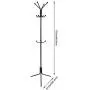 Evokem Metal Coat Hat Rack Tree Stand Clothes Hanger Hooks Umbrella Holder for Home Office