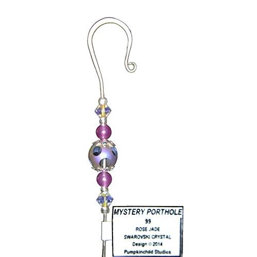 Handmade Jeweled Ornament Hanger Hook- MYSTERY PORTHOLE