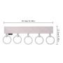 HJYPYJ Magic Hanger,Portable Folding Hanger,Washable Space-Saving Organizer Hanger Reasonable Spacing/Gray / 1 pcs