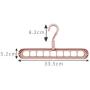 10pcs Random Color Space Saver Hangers Wonder Magic Clothes Hangers Closet Organizer Hook Rack