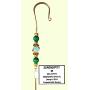 Handmade Jeweled Ornament Hanger Hook-SERENDIPITY