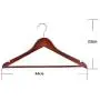Xyijia 5 Pcs Brownish Red Wooden Hanger Suit Coat Hangers Clothes Rack Hotel Clothing Store Xyijia 5 Pcs Brownish Red Wooden Hanger Suit Coat Hangers Clothes Rack Hotel Clothing Store