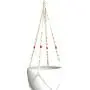 Macrame Plant Hanger Cotton 4 Legs 48 Inch For Indoor Outdoor, Living Room, Kitchen, Deck, Patio, High and Low Ceiling and Fits Round & Square Pots, Unique Design and Hand Knotted for Pot Size 10"-12" Macrame Plant Hanger Cotton 4 Legs 48 Inch For Indoor Outdoor, Living Room, Kitchen, Deck, Patio, High and Low Ceiling and Fits Round & Square Pots, Unique Design and Hand Knotted for Pot Size 10"-12"