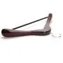 JS HANGER Wooden Coat Hanger Heavy Duty Walnut Wide Rounded Shoulder Hangers, 3-Pack JS HANGER Wooden Coat Hanger Heavy Duty Walnut Wide Rounded Shoulder Hangers, 3-Pack