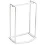 glasstore 1Pc Standing Clothes Hanger Holder Stacker Plastic Hanger Storage Rack Hanger Caddy Laundry Room Closet Organizer (White)