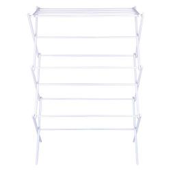 Foldable Clothes Drying Laundry Rack - Stainless Drying Clothes Rack - Portable Rolling Drying Rack for Laundry Baby Clothes Drying Hangers Rack, Stainless Drying Racks for Laundry